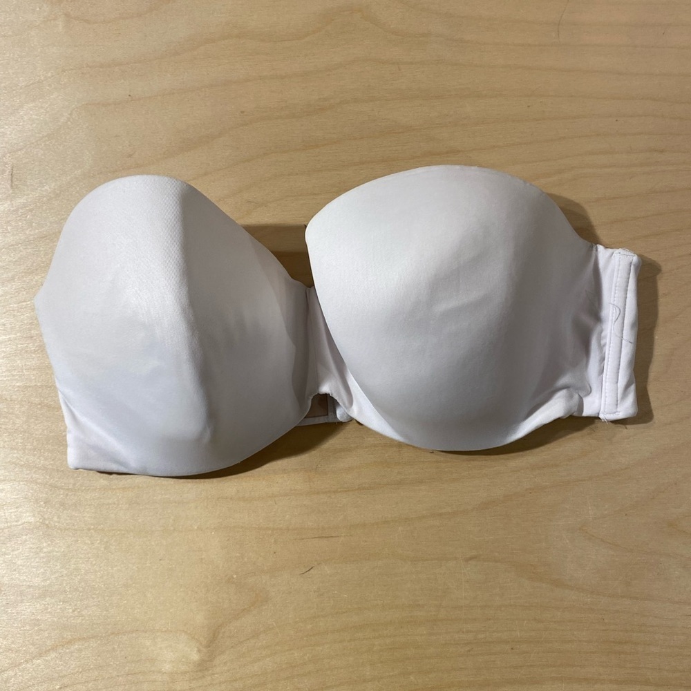 Maidenform White Bandeau 36 DD (PS)